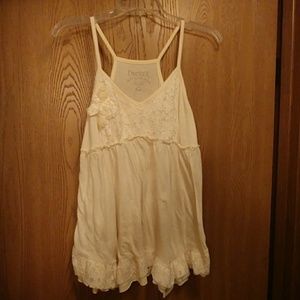 Racerback spaghetti strap cotton tank